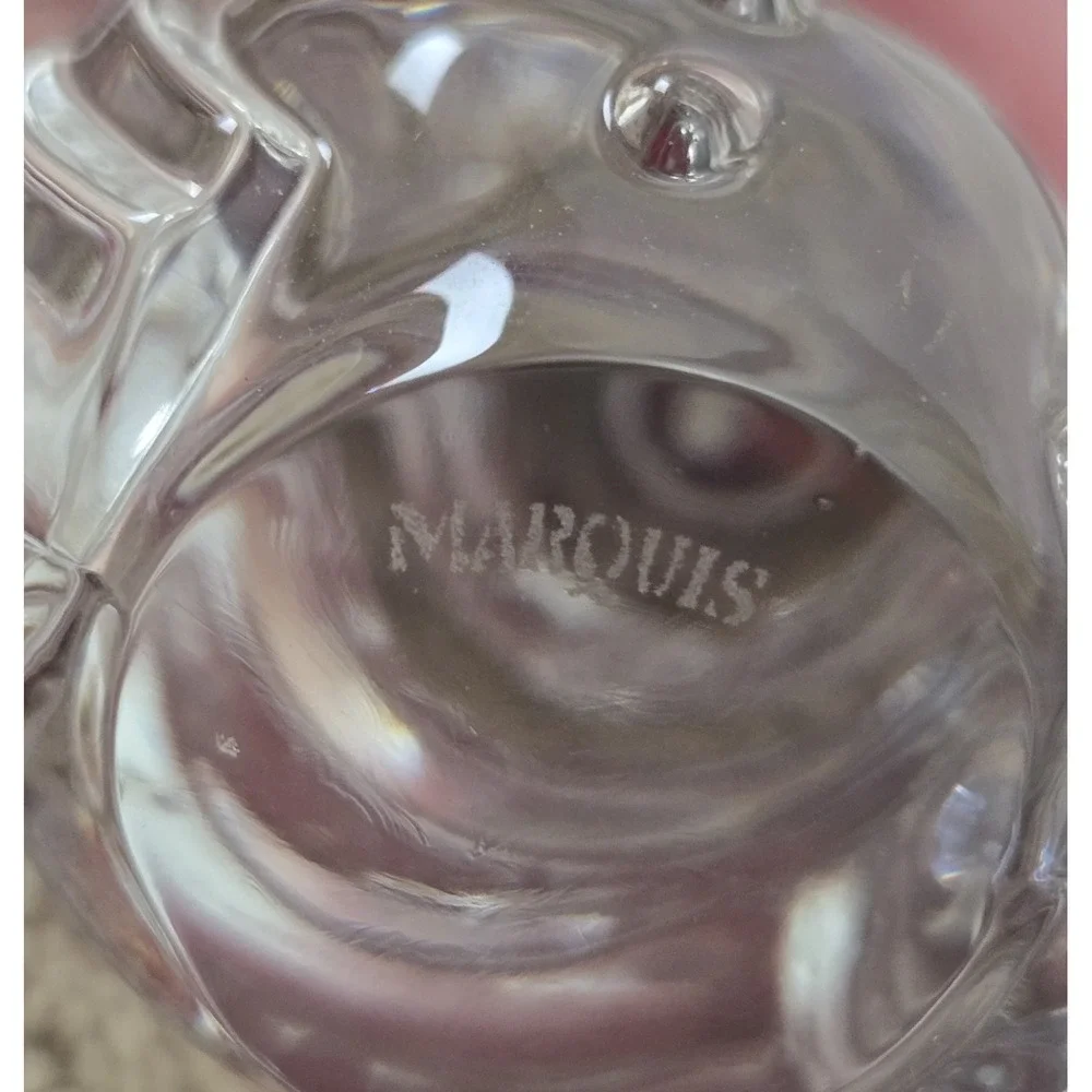 Christmas Endearments SNOWMAN Marquis by Waterford Crystal 1st in Series No Box